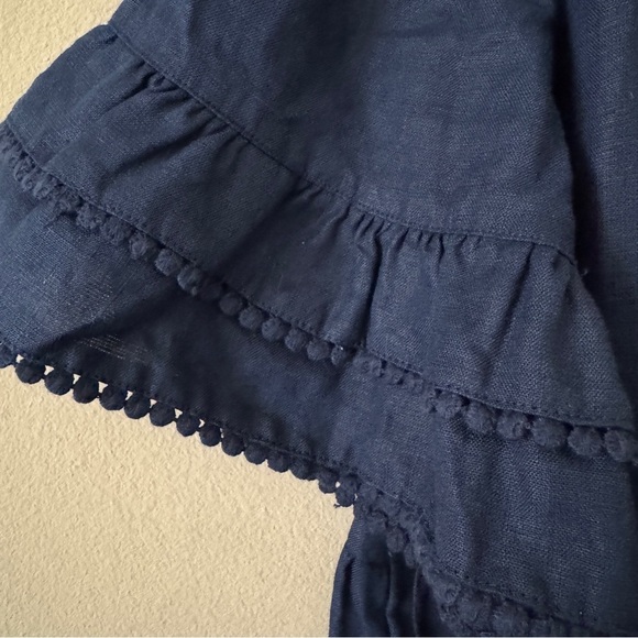 NWT Chico's Linen Classic Navy Sundress Size 18 - Picture 6 of 8